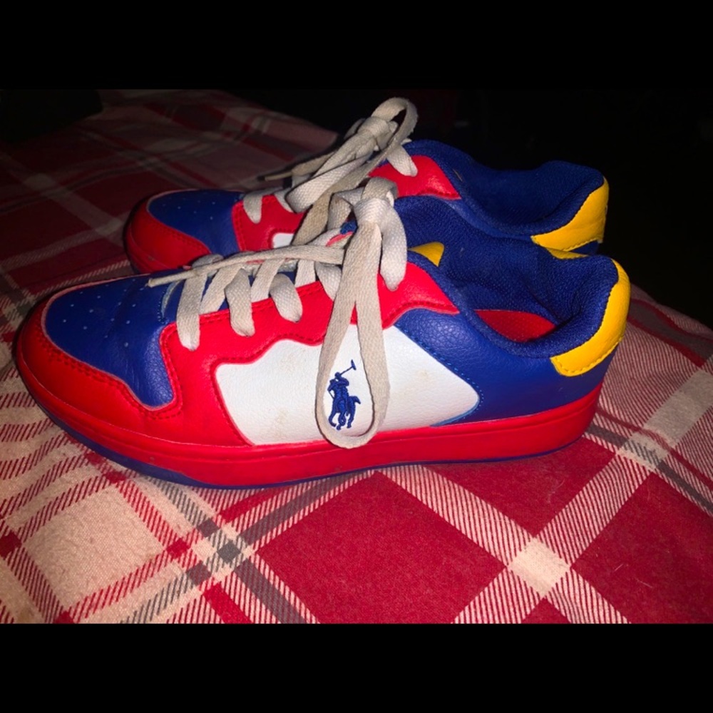 Polo Ralph Lauren Boys Shoes Size 2 1/2